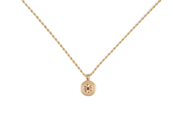 COLLAR BIRTHSTONE FLOWER