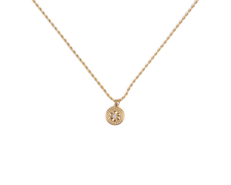 COLLAR BIRTHSTONE FLOWER