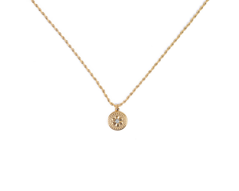 COLLAR BIRTHSTONE FLOWER