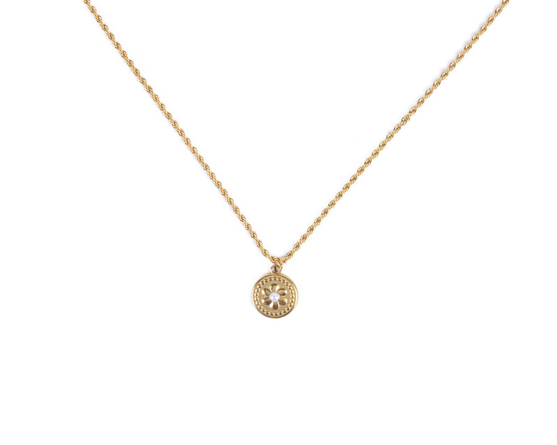 COLLAR BIRTHSTONE FLOWER