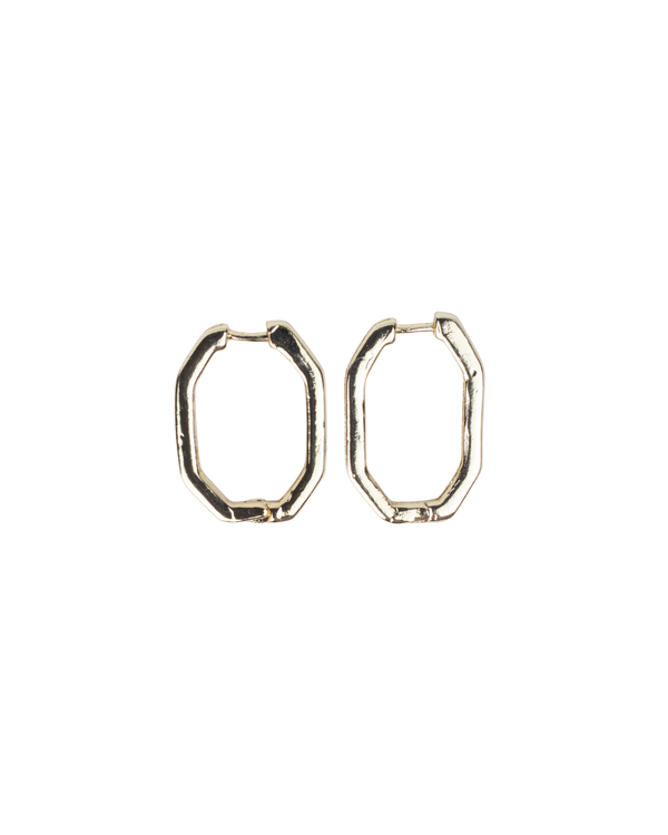 Huggies Dorados con Incrustaciones de Zirconia