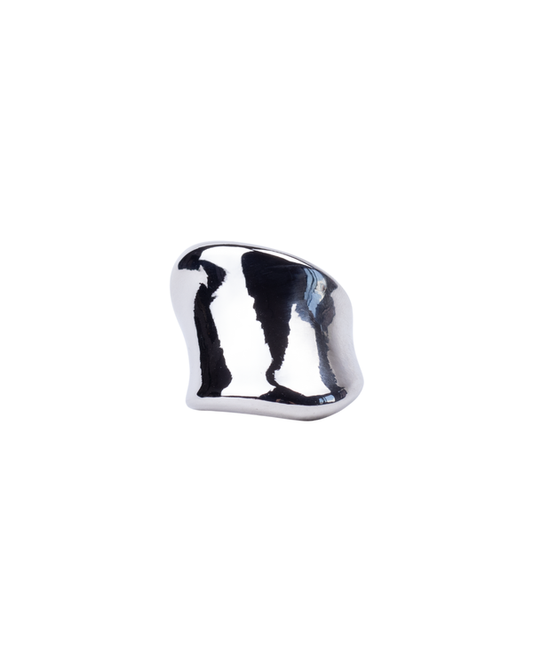 Anillo Chunky Plateado Ajustable