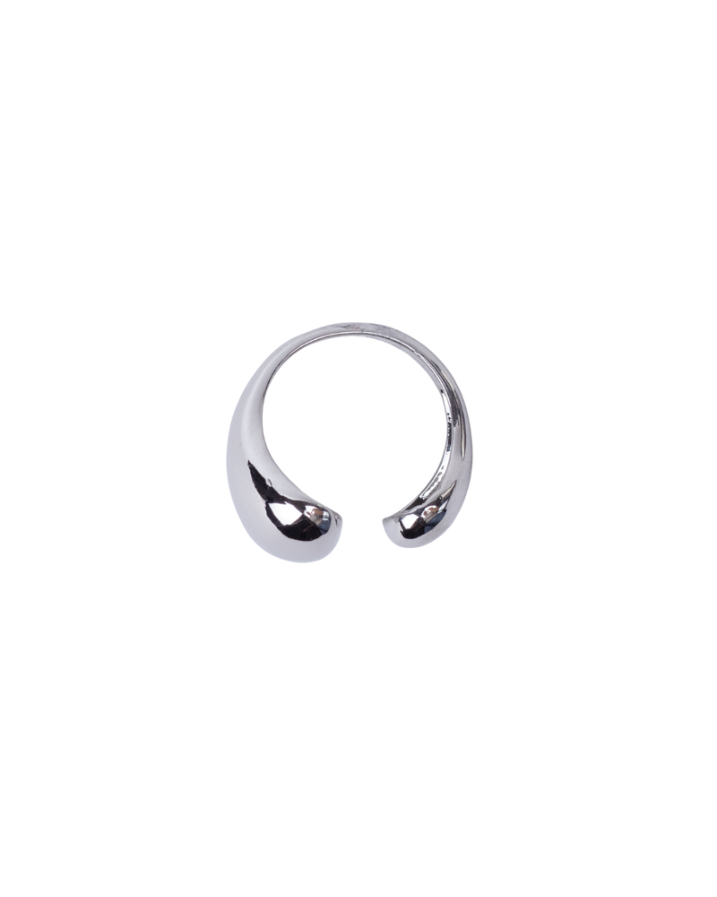 Anillo Minimalista Plateado Ajustable